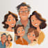 do disney cartoon portrait