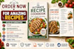 write and design a professional cookbook or recipe  book
