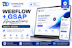 add smooth gsap animations to your webflow website