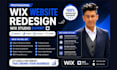 redesign wix website, wix studio, and fix wix site