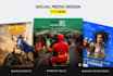 design facebook ad creative, meta ads and social media posts