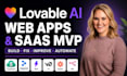 build lovable ai web app, lovable ai website, lovable saas mvp, lovable supabase