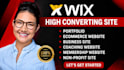 design wix website develop wix website build wix website develop wix studio