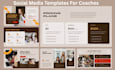 create a canva brand kit, editable canva social media templates, canva templates
