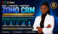 setup zoho crm with custom automation and integrations, zoho crm expert