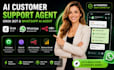 build ai customer support agent, grok bot n8n automation, whatsapp ai agent