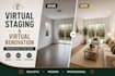 do virtual staging and virtual renovation for your listing