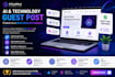 publish your guest post on an ai and technology website