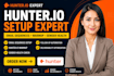setup hunter io email sequence hunter io warmup health check