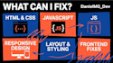fix html css and javascript issues on your website