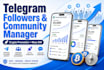 crypto telegram promotion telegram follower telegram community manager mass dm