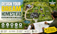 design homestead layout, farm plan, barn layout and backyard design site plan