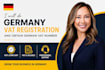 do germany vat registration and obtain german vat number