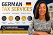 german vat registration, tax filling, corporate tax, income tax and vat id