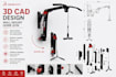 convert 2d drawings into accurate 3d cad models
