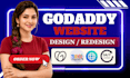 redesign godaddy website, design godaddy website, develop godaddy website