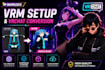 convert vrchat avatar to vrm and setup warudo facial tracking professionally