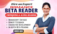 beta read romance critique fantasy beta reader ya alpha reader