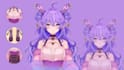 design live 2d vtuber model live2d rigging 2d vtuber anime vtuber commission