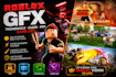render high CTR roblox gfx, thumbnails, icons, pfp and game art for any use