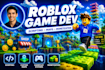 develop roblox full game roblox luau scripting maps mobile game development, gui
