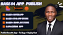 publish your base44 capacitor app to ios app store and google play