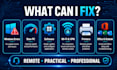 provide remote windows PC support and troubleshooting