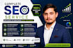 complete SEO and high quality white hat backlinks