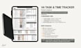 create a google sheets VA task and time tracker