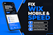 do wix speed up and wix mobile fix optimization