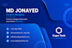 design a professional modern business card