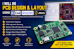 do pcb design and layout using kicad, easy eda and altium