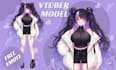 design live 2d vtuber model nsfw anime vtuber rigging vtuber commission