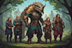 design custom dnd party portrait and group art