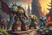 create warhammer 40k art