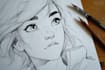 draw sketch anime art commission, oc