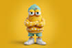 draw you as yellow cartoon character
