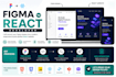 convert figma to responsive react website HTML CSS