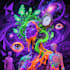 illustrate a custom psychedelic or surreal illustrations