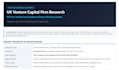 build a targeted vc investor list for your startup