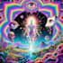 be amazing psychedelic and trippy illustration