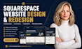 build squarespace website design, redesign squarespace website SEO design square
