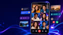 give you group audio video call with chat system