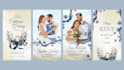 create a beautiful animated wedding invitation video