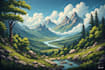 do the landscape illustration or concept art for you