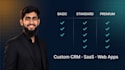 develop custom CRM, saas, web application in PHP laravel