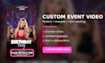 create a professional video invitation for your event