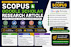 write research article, scopus publication, google scholar journal submission