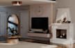 design 2d floor plan to stunning interior layout, living space, basement render
