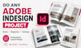 adobe indesign book and magazine  layout and ebook